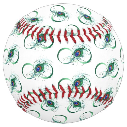 Balle De Softball Symbole de l'Infinity (Devant)