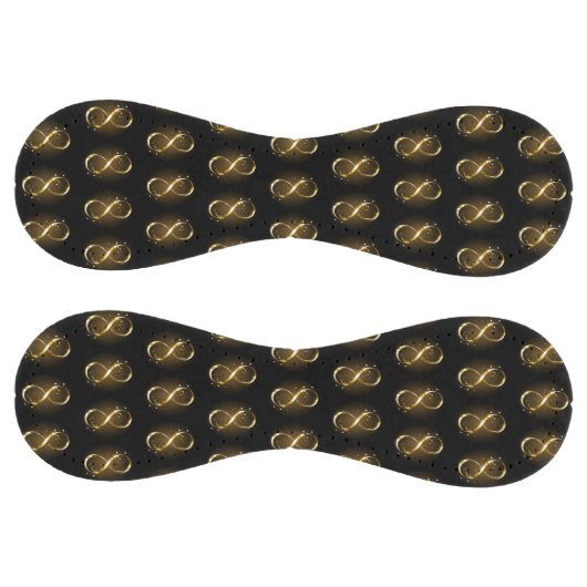 Balle De Softball Symbole d'infini doré (Panneaux)