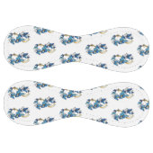Balle De Softball Symbole infini de papillons Morpho bleus (Panneaux)