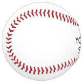 Balle De Softball Taille personnalisée de la régulation de taille de (Devant gauche)