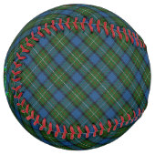 Balle De Softball Tartan officiel Fergusson avec monogramme / nom (Devant gauche)