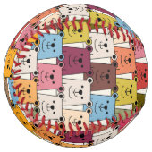 Balle De Softball Teddy Bear (Devant gauche)