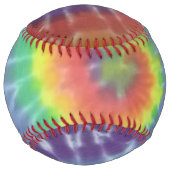 Balle De Softball teinture à cravate de softball conçu spirale arc-e (Devant)