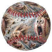 Balle De Softball Tempête de softball : hurlements dans le vent (Devant)