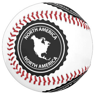 Balle De Softball Timbre de l'Amérique du Nord