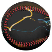 Balle De Softball tireur noir (Devant gauche)