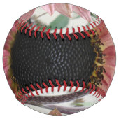 Balle De Softball Tournesol rose pâle (Dos)