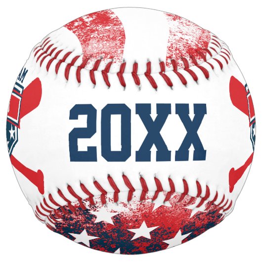 Balle De Softball Toutes les étoiles de l'équipe (Devant)