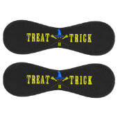 Balle De Softball Traite D'Halloween Ou Trick (Panneaux)