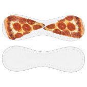 Balle De Softball tranche de pizza pepperoni classique de SlipperyJo (Panneaux)