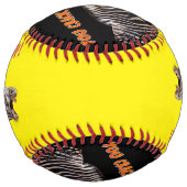 Balle De Softball Tu m'as fait frémir ! (Dos)