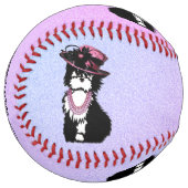 Balle De Softball Un Chien Chien Robe (Devant gauche)