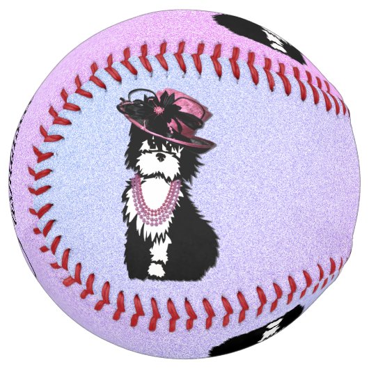 Balle De Softball Un Chien Chien Robe (Devant gauche)