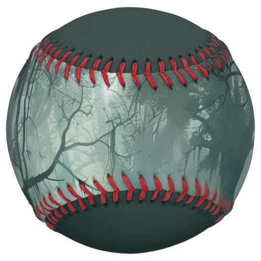 Balle De Softball Un Marécage Unique (Devant)