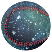 Balle De Softball Une nuit pleine étoile (Devant gauche)