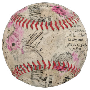 Balle De Softball Une série de dessins éphémères français 24