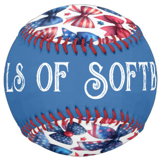 Balle De Softball USA Field Day Bows (customize)