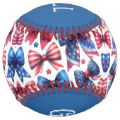 Balle De Softball USA Field Day Bows (customize) (Devant)