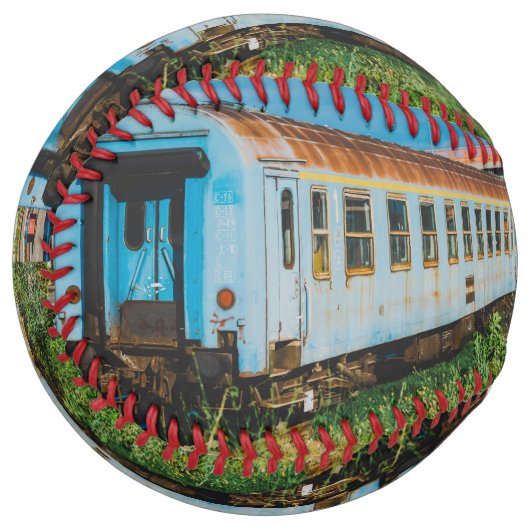 Balle De Softball Vieux train (Devant gauche)