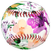 Balle De Softball Violet (Dos)