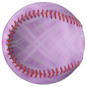 Balle De Softball VIOLET - Art fractal - (Devant gauche)