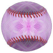Balle De Softball VIOLET - Art fractal - (Dos)