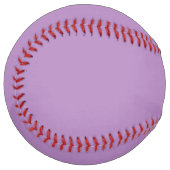 Balle De Softball violette africaine (uni) (Devant gauche)
