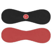 Balle De Softball Wild Wolf Whirling black and red sofball (Panneaux)