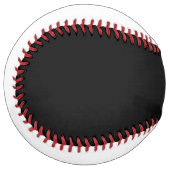 Balle De Softball Wild Wolf Whirling black and white sofball (Devant gauche)