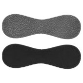 Balle De Softball Worn Black Faux Leather (Panneaux)