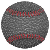 Balle De Softball Worn Black Faux Leather (Dos)