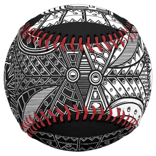 Balle De Softball Ying Yang King (Devant)