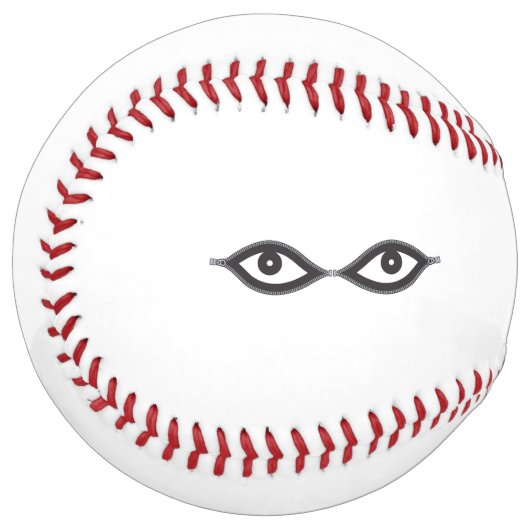 Balle De Softball Zipper eyes (Devant gauche)