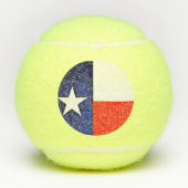 Balle de tennis de drapeau de Penn le Texas (Devant)