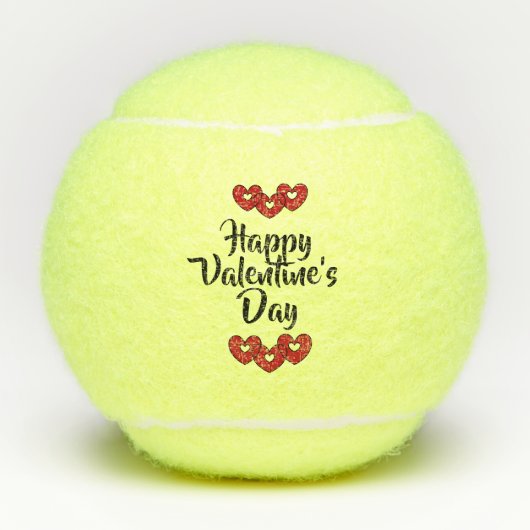 balle de tennis de la Saint Valentin par dalDesign (Devant)