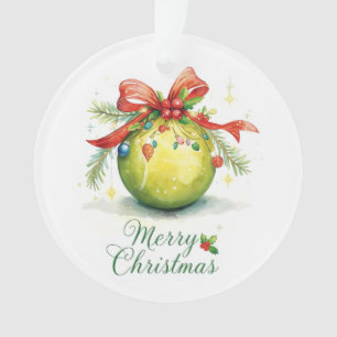 Balle de Tennis Joyeux Noël Vacances