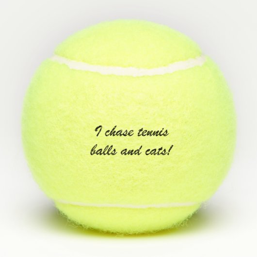 Balle de tennis pour le chien (Dos)