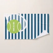 Balle de Tennis Vert Moderne (Serviette à main)