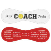 Balle d'entraîneur de softball personnalisée - équ (Panneaux)