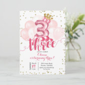 Balle rose de la Couronne troisième invitation ann (Debout devant)