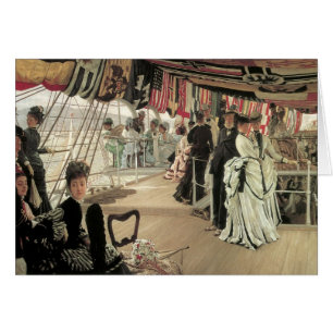 Balle sur un bateau by James Tissot, Art victorien