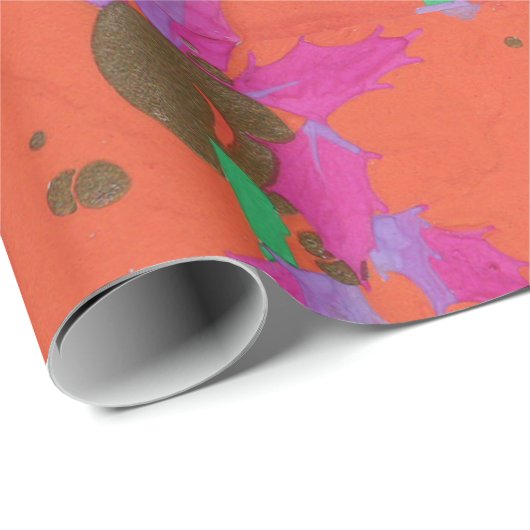 Ballen & Kaarsen & Hulst Cadeaupapier (Rol Hoek)