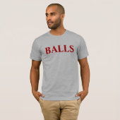 BALLEN T-SHIRT (Voorkant volledig)