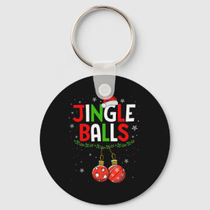 Ballen Tinsel Bijpassende kastanjes Kerstmis Paar  Sleutelhanger
