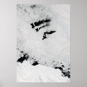 Balleny Islands, vlakbij Antarctica Poster