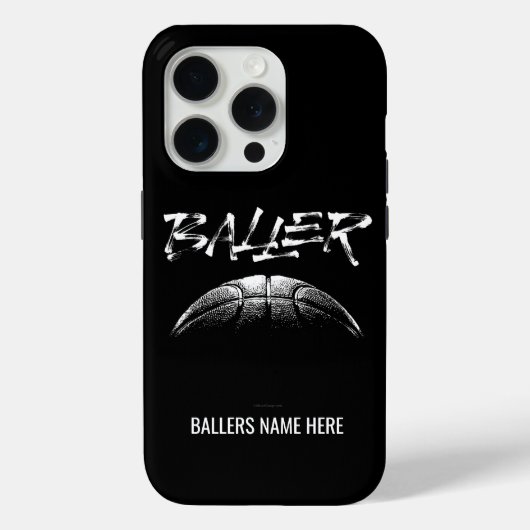 Baller (basketbal) Case-Mate iPhone case (Achterkant)