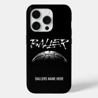 Baller (basketbal) Case-Mate iPhone case
