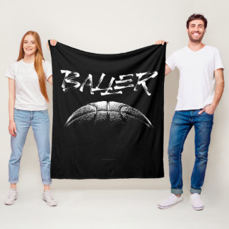 Baller (basketbal) fleece deken
