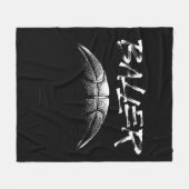 Baller (basketbal) fleece deken (Voorkant (Horizontaal))