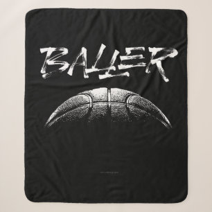 Baller (basketbal) sherpa deken